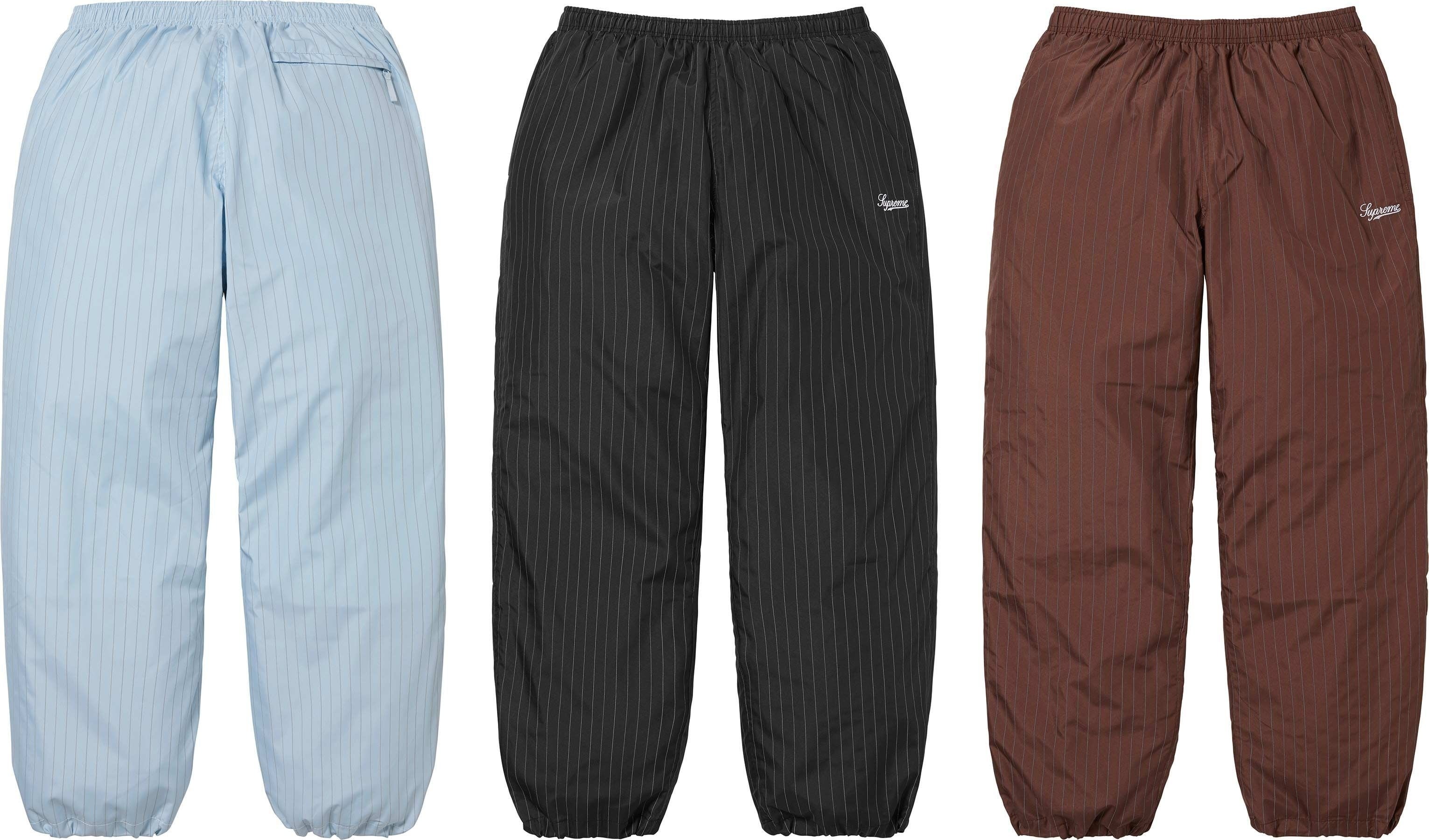 Reflective Pinstripe Track Pant
